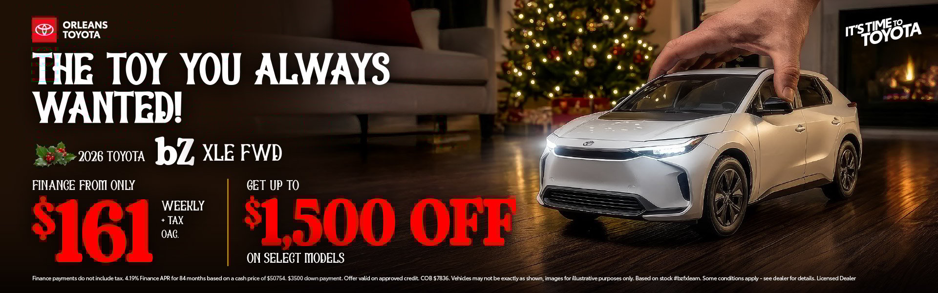 Toyota bz at Orleans